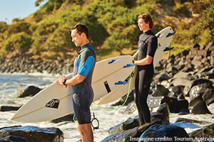 Lo sport e in particolare il surf si può praticare facilmente dopo scuola